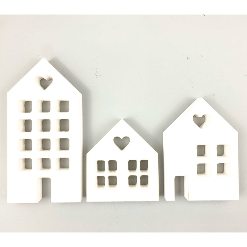 Wide Heart Window Houses