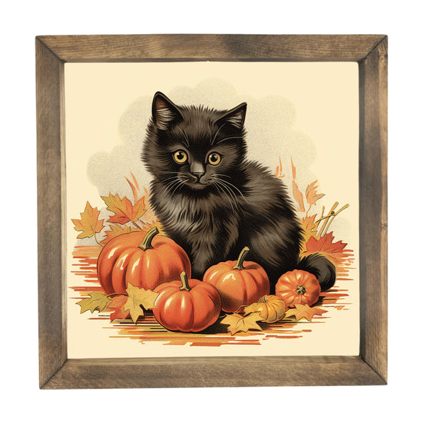 Cozy Kitten <br>Framed Art