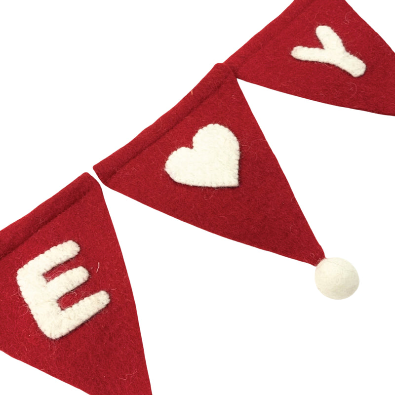 Love You Banner