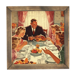 Thanksgiving Dinner <br>Framed Art