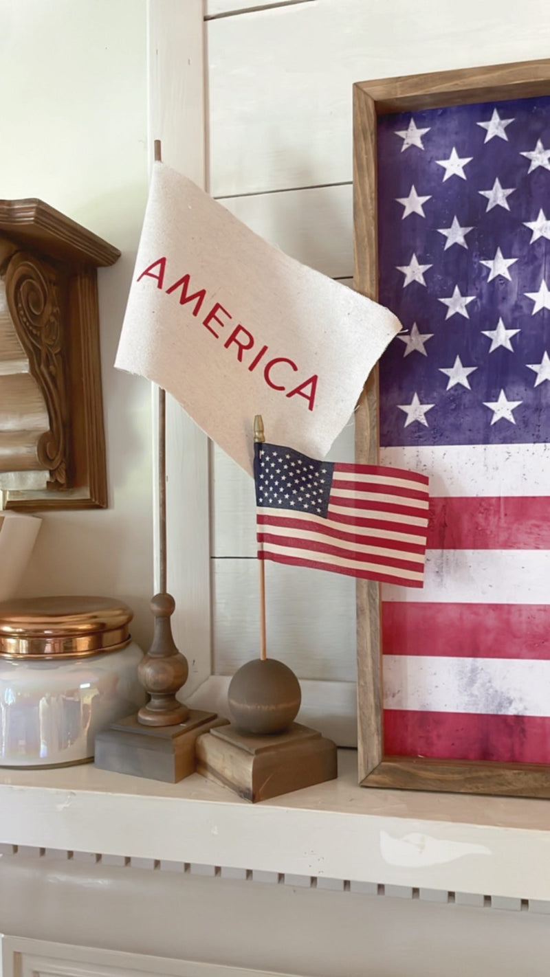 *SALE!* Red Stripe Flag