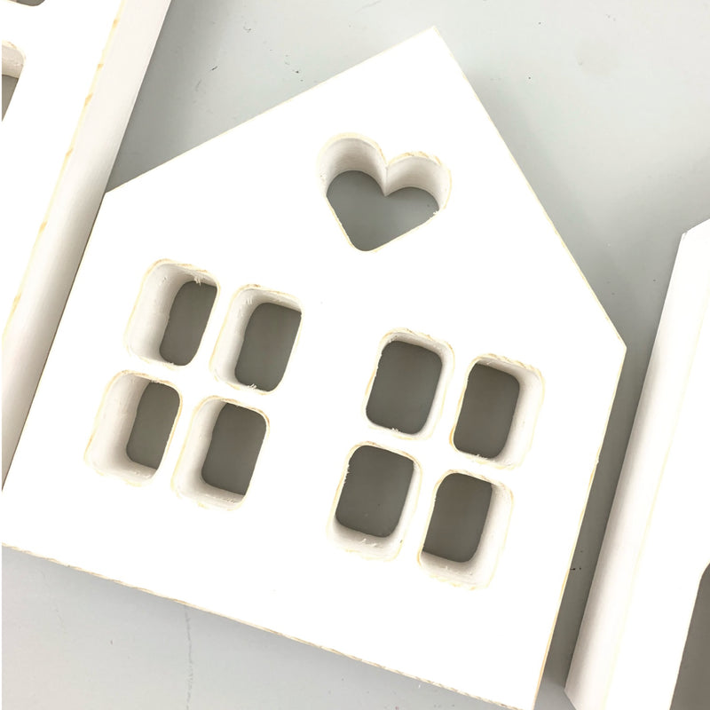 Wide Heart Window Houses