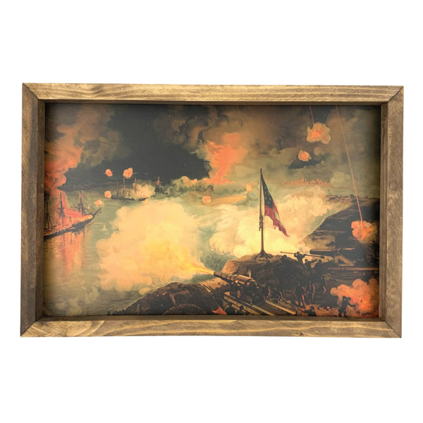 Battle of Port Hudson <br>Framed Art