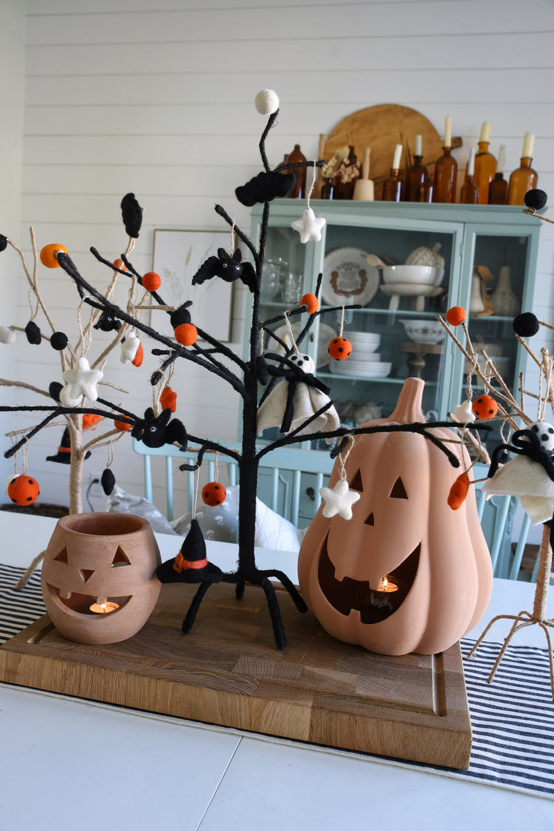 Halloween Felt Star Ornaments