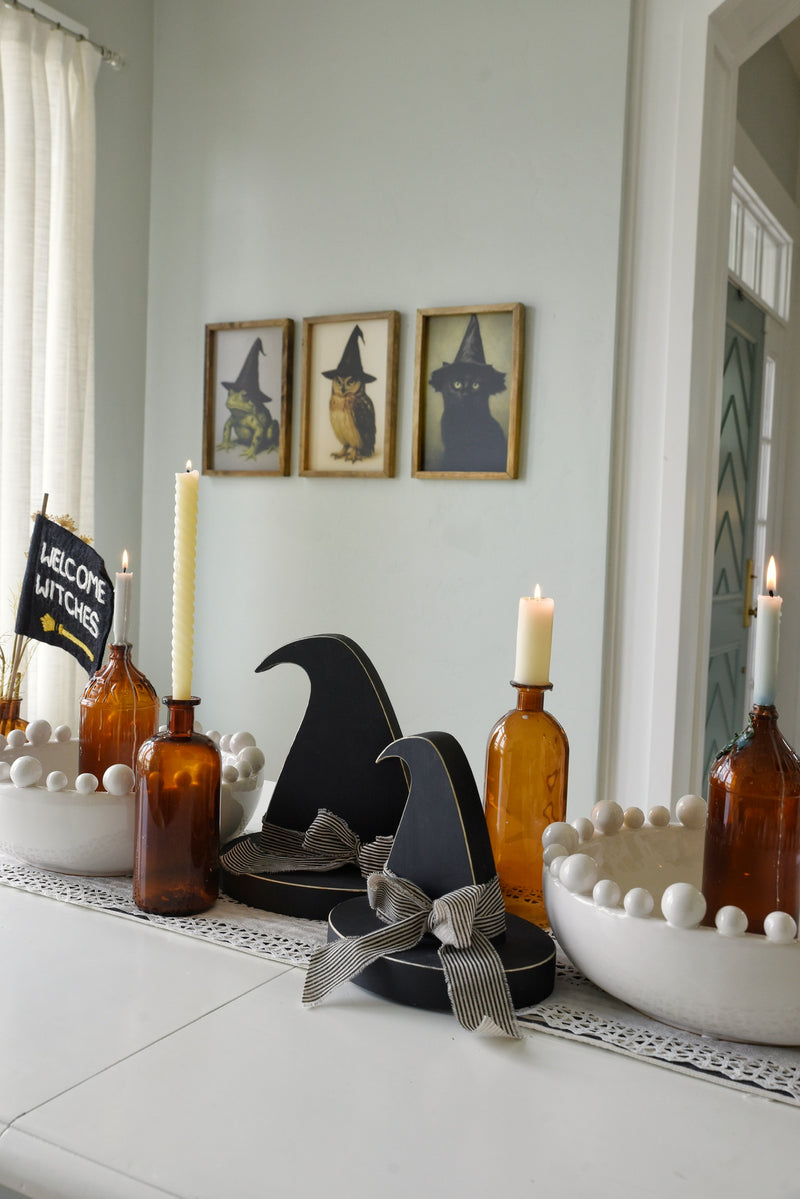 Wood Witch Hats