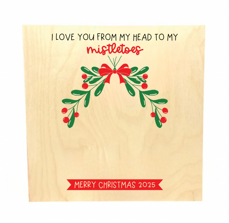 Mistletoe Holiday Keepsake