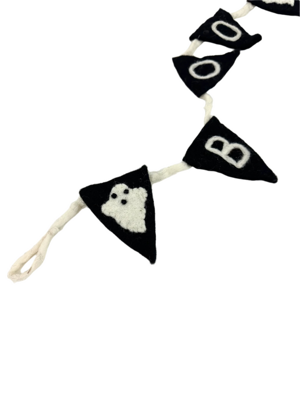 Mini Boo Felt Garland