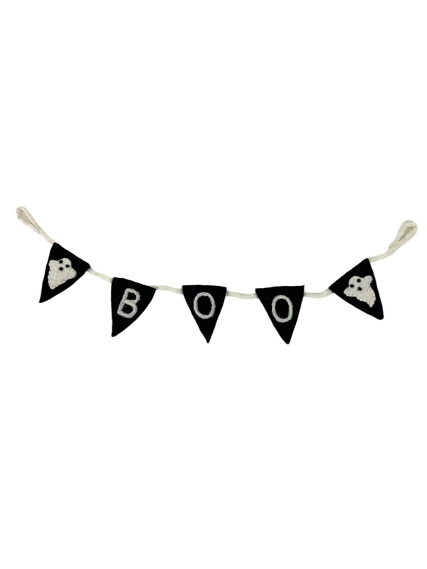 Mini Boo Felt Garland