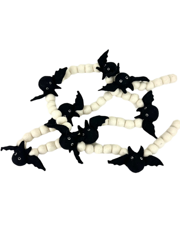 Bat Felt Ball Garland