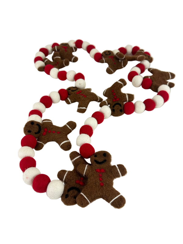 Gingerbread Man Garland