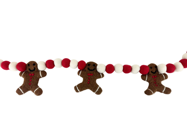 Gingerbread Man Garland