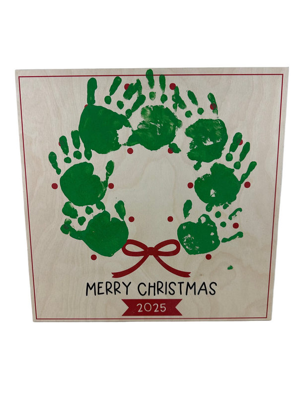 Wreath Holiday Hand Keepsake