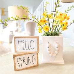 *CLOSEOUT* Spring Word Blocks