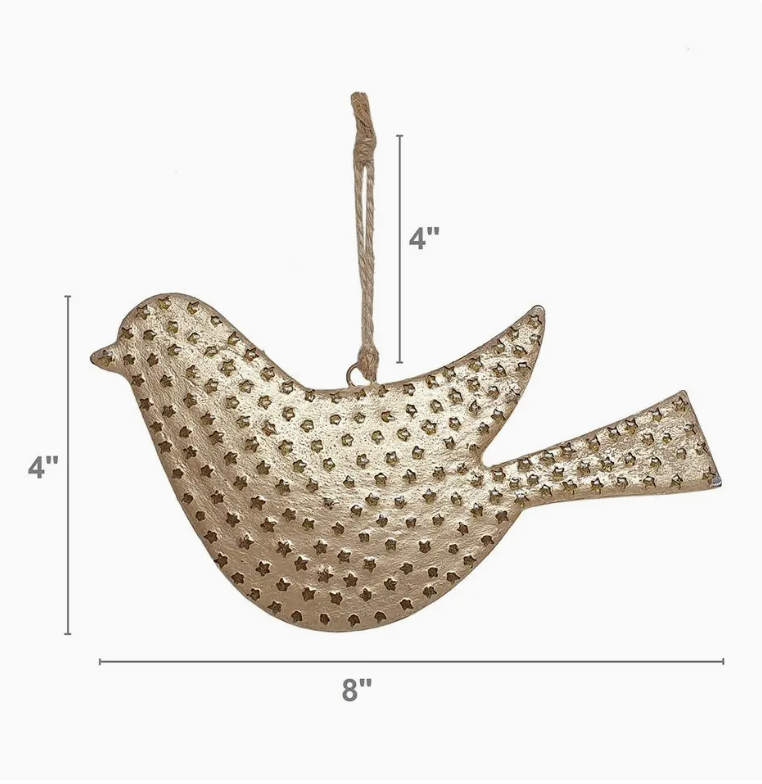 Gold Dove Ornament