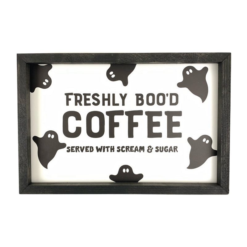 Freshly Boo'd Coffee <br>Framed Art