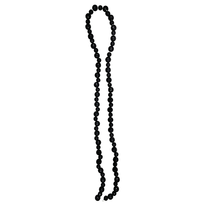 Black Glitter Garland