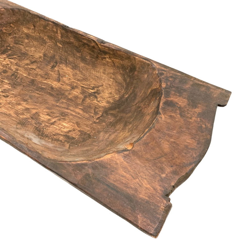 Carved Wood Zara Bowl