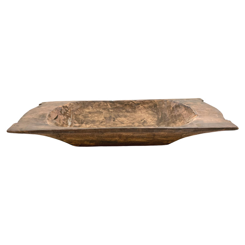 Carved Wood Zara Bowl