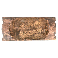Carved Wood Zara Bowl