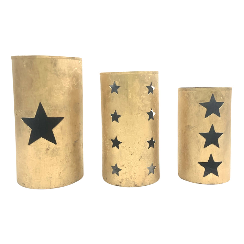 Star Candle Canisters