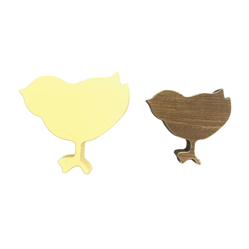 Wooden Standing Chicks