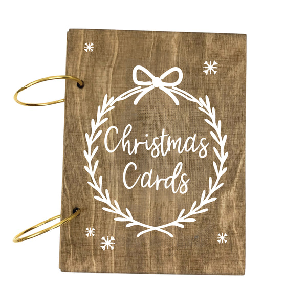 Wreath <br>Christmas Card Book
