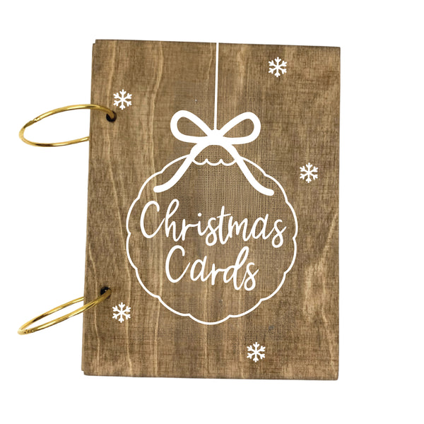 Hanging Ornament <br>Christmas Card Book