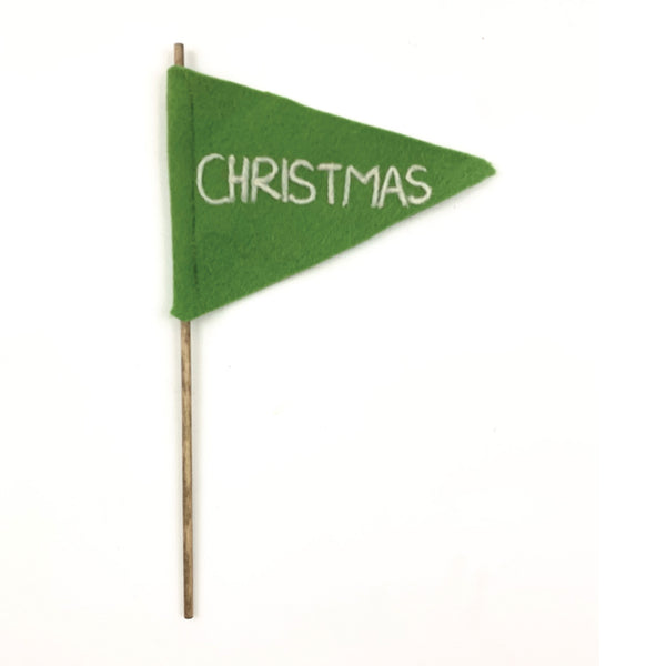 Christmas Felt Flag