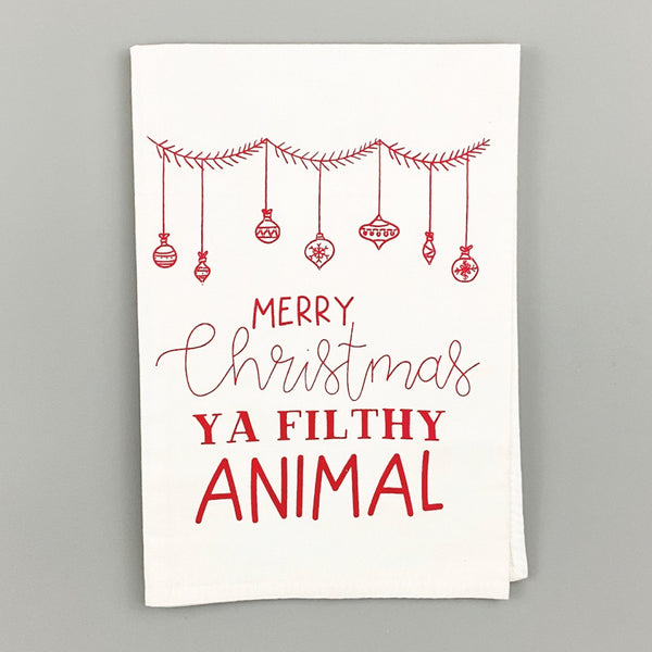 *CLOSEOUT* Ya Filthy Animal <br>Dish Towel