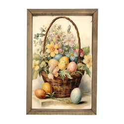 *SALE!* Easter Basket <br>Framed Art