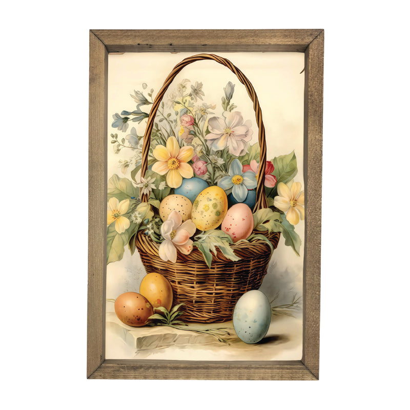 *SALE!* Easter Basket <br>Framed Art