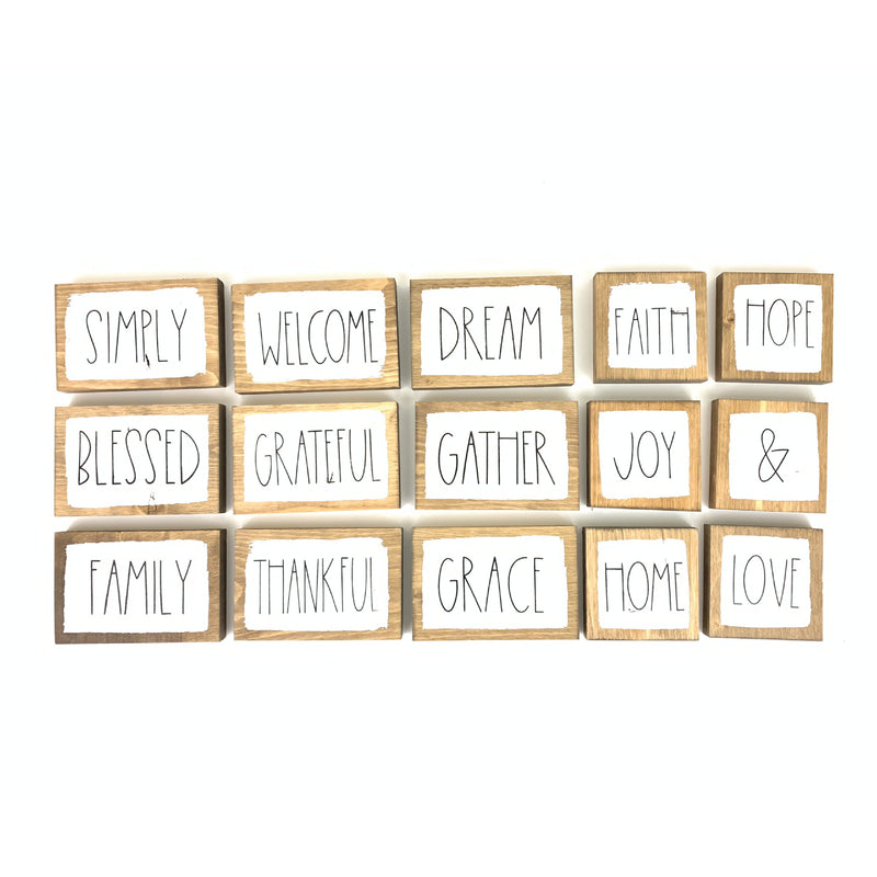 *CLOSEOUT* Everyday Word Blocks