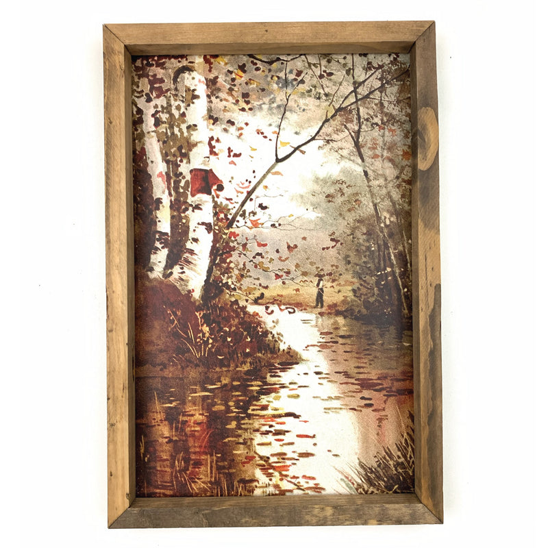 Creek in the Fall <br>Framed Art