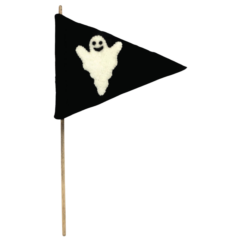 Ghost Felt Flag