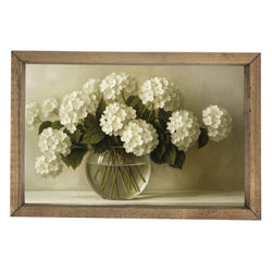 Hydrangea Vase <br>Framed Art