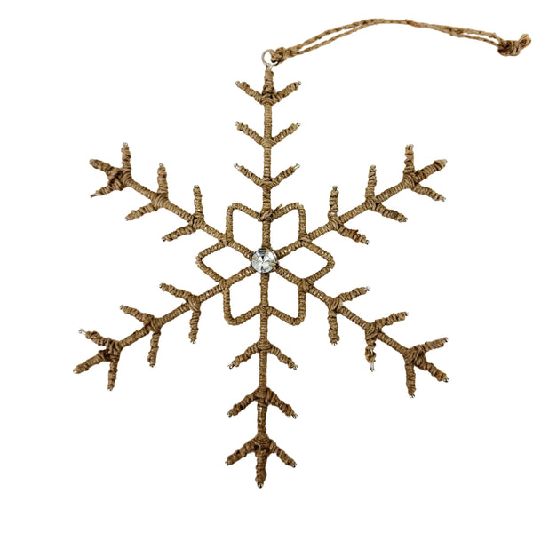 Jute Snowflake