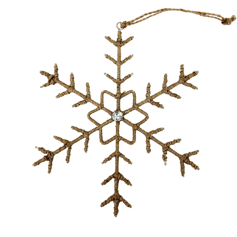 Jute Snowflake