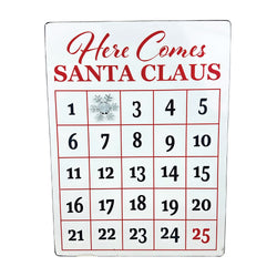 Here Comes Santa Metal Advent