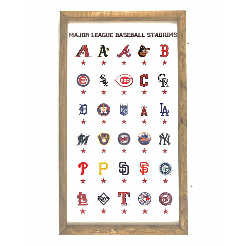 MLB Checklist Pinboard
