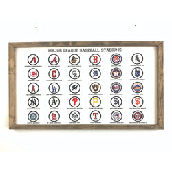 MLB Round Icon Pinboard