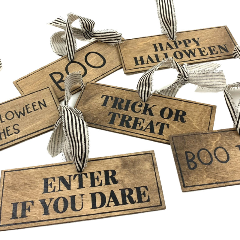 *SALE!* Boo To You Sign Ornament