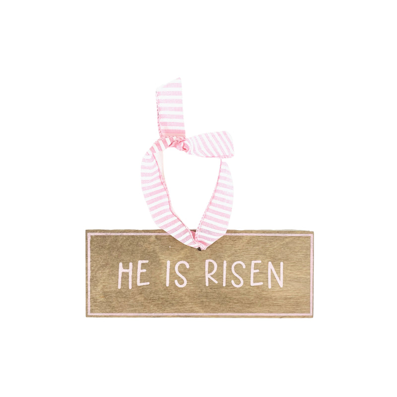 *CLOSEOUT* Easter Sign Ornaments