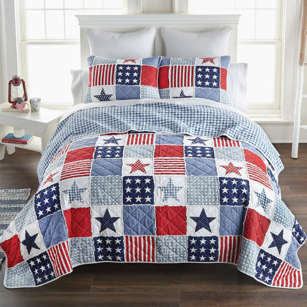 Stars & Stripes Quilt Set