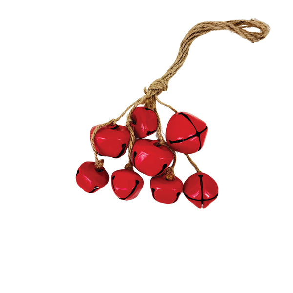 Small Red Jingle Bell Cluster