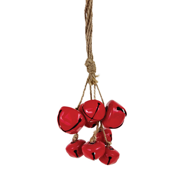 Small Red Jingle Bell Cluster