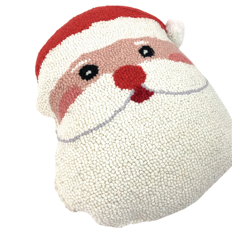 Santa Face Pillow