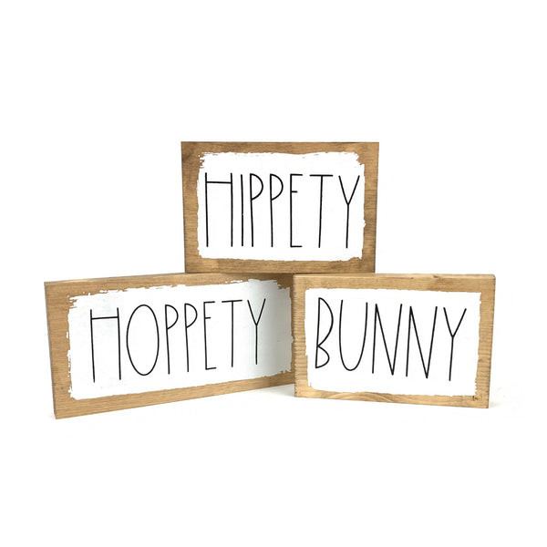 *CLOSEOUT* Spring Word Blocks