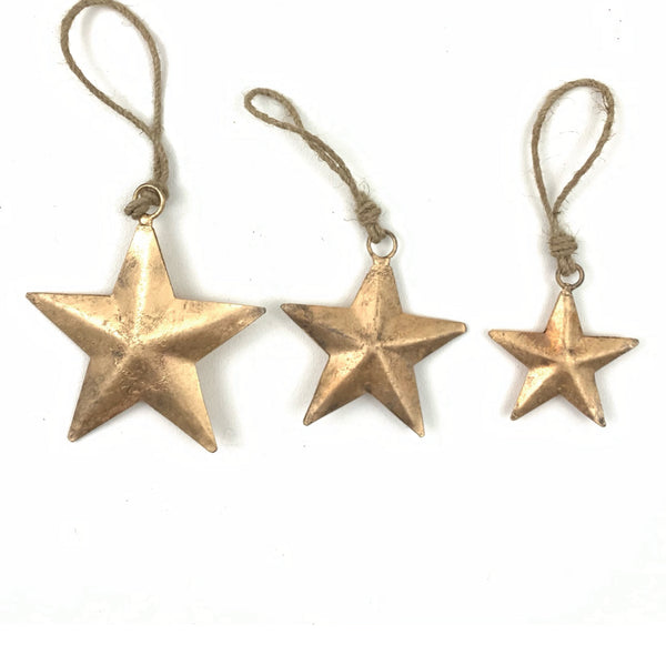 Metal Star Ornaments