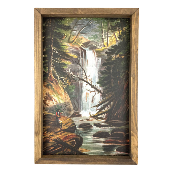 Waterfall <br>Framed Art
