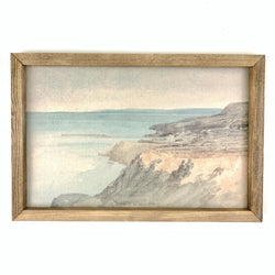 Coastal Cliffs <br>Framed Art